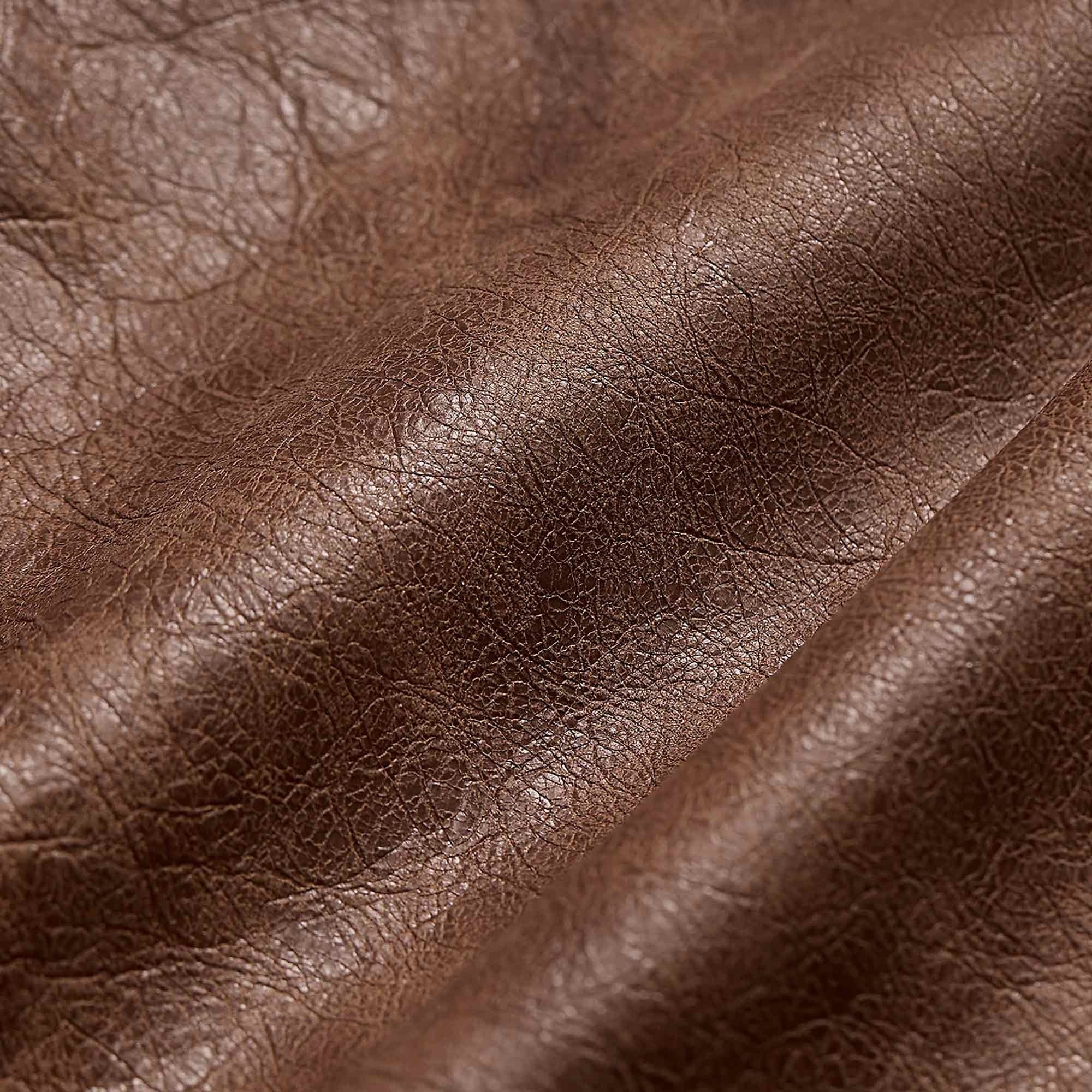 RRL by Ralph Lauren Leather Car Coat - Desert Tan