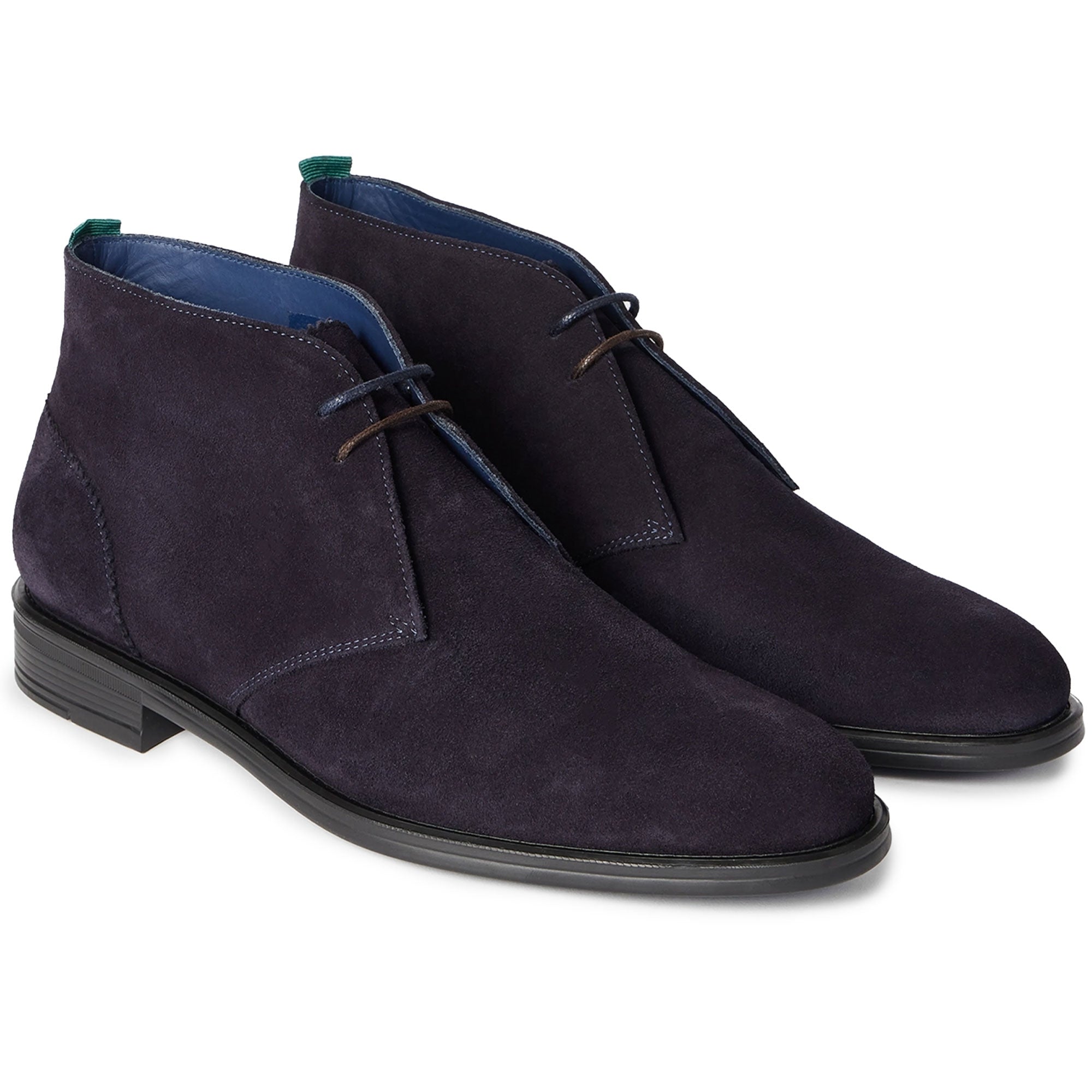 Paul Smith Drummond Suede Boots - Dark Navy
