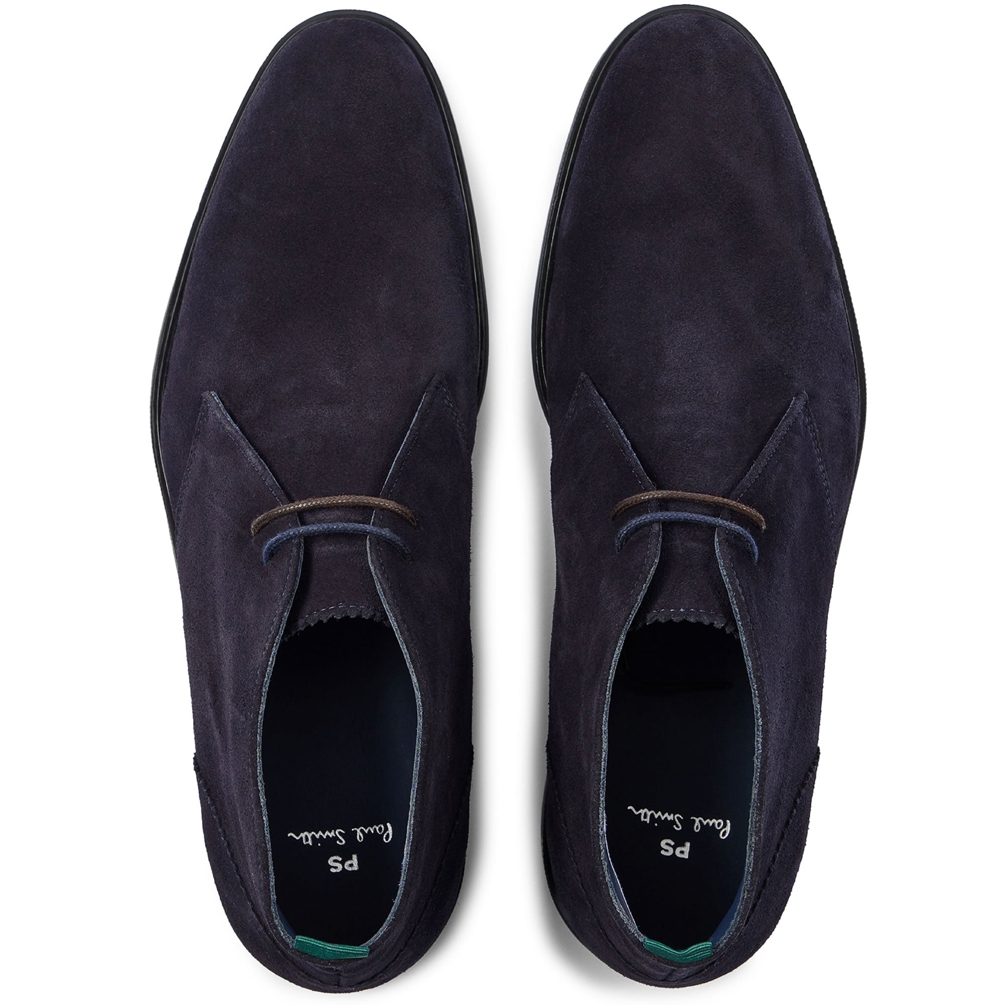 Paul Smith Drummond Suede Boots - Dark Navy
