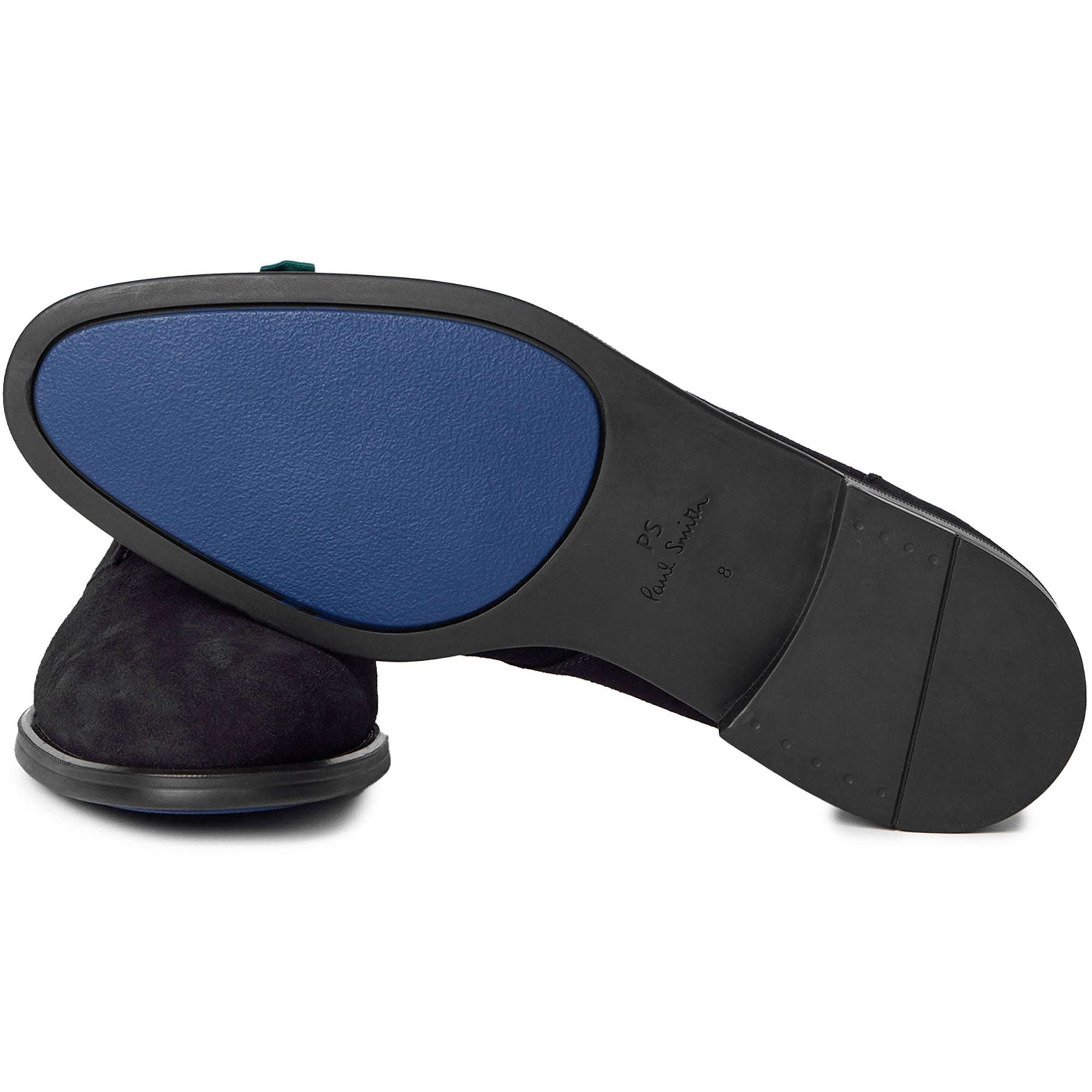 Paul Smith Drummond Suede Boots - Dark Navy