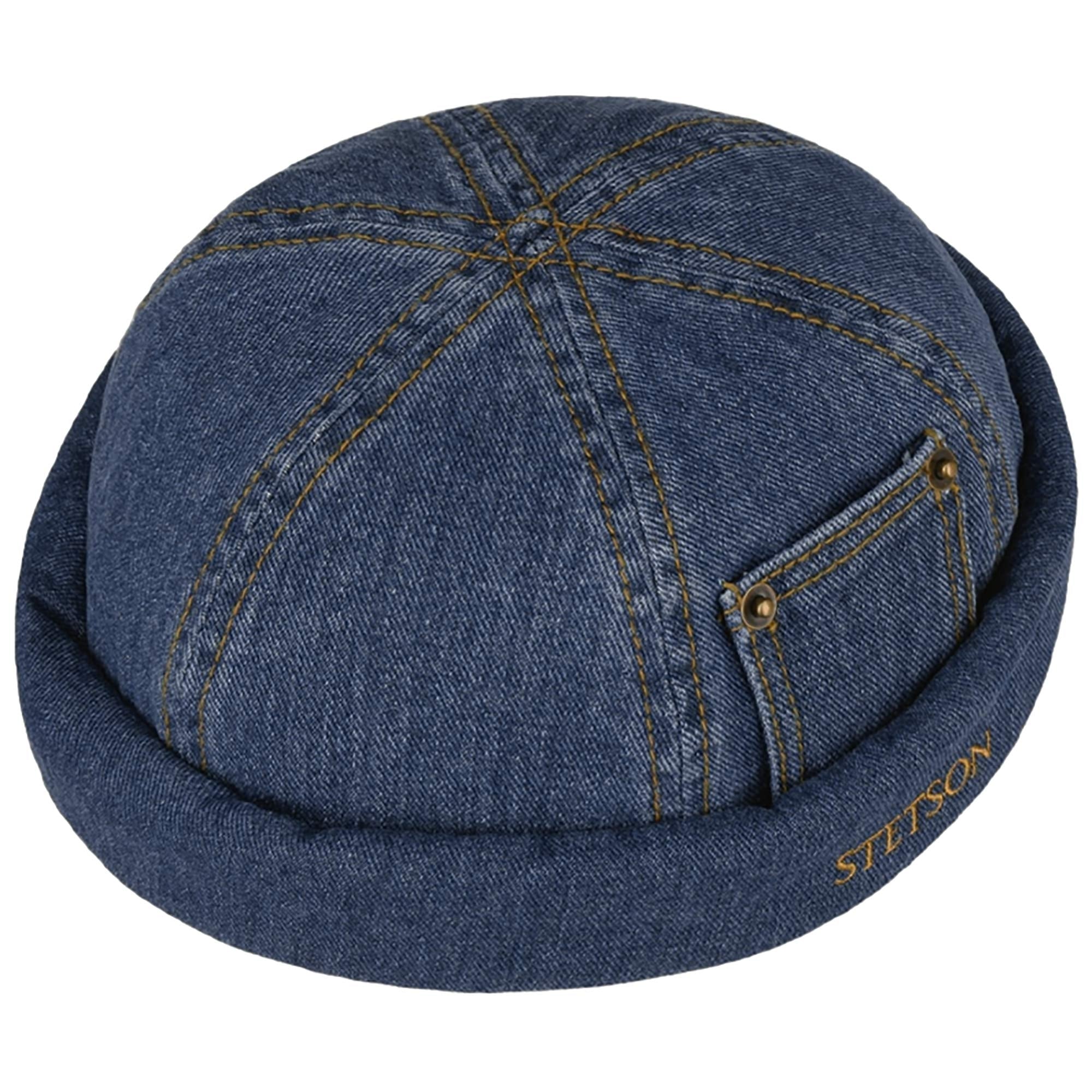 Stetson Hats Jeans Docker Hat - Denim