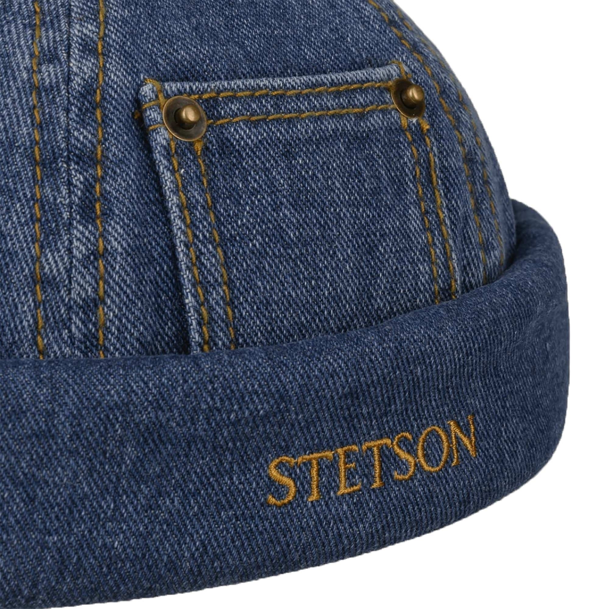 Stetson Hats Jeans Docker Hat - Denim