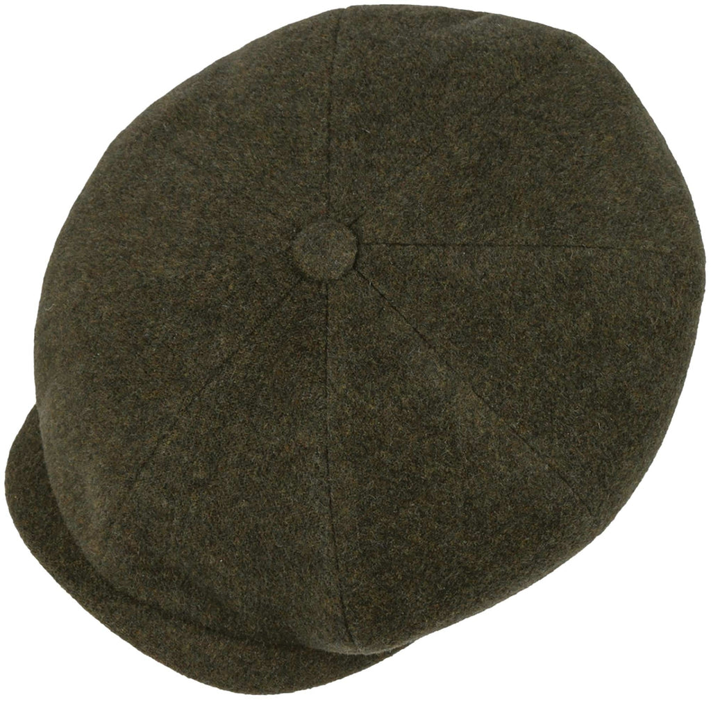 Stetson Hats Hatteras Flat Cap - Olive