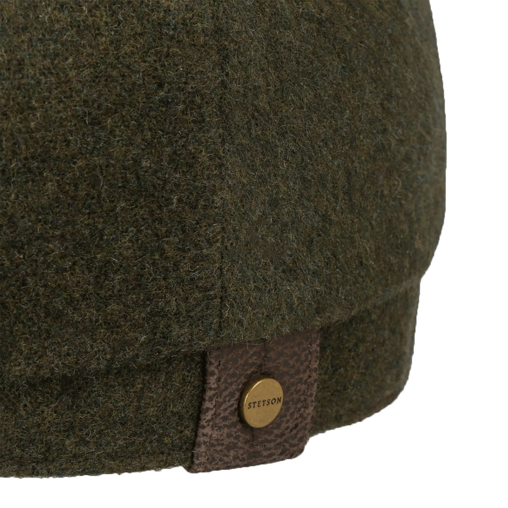Stetson Hats Hatteras Flat Cap - Olive