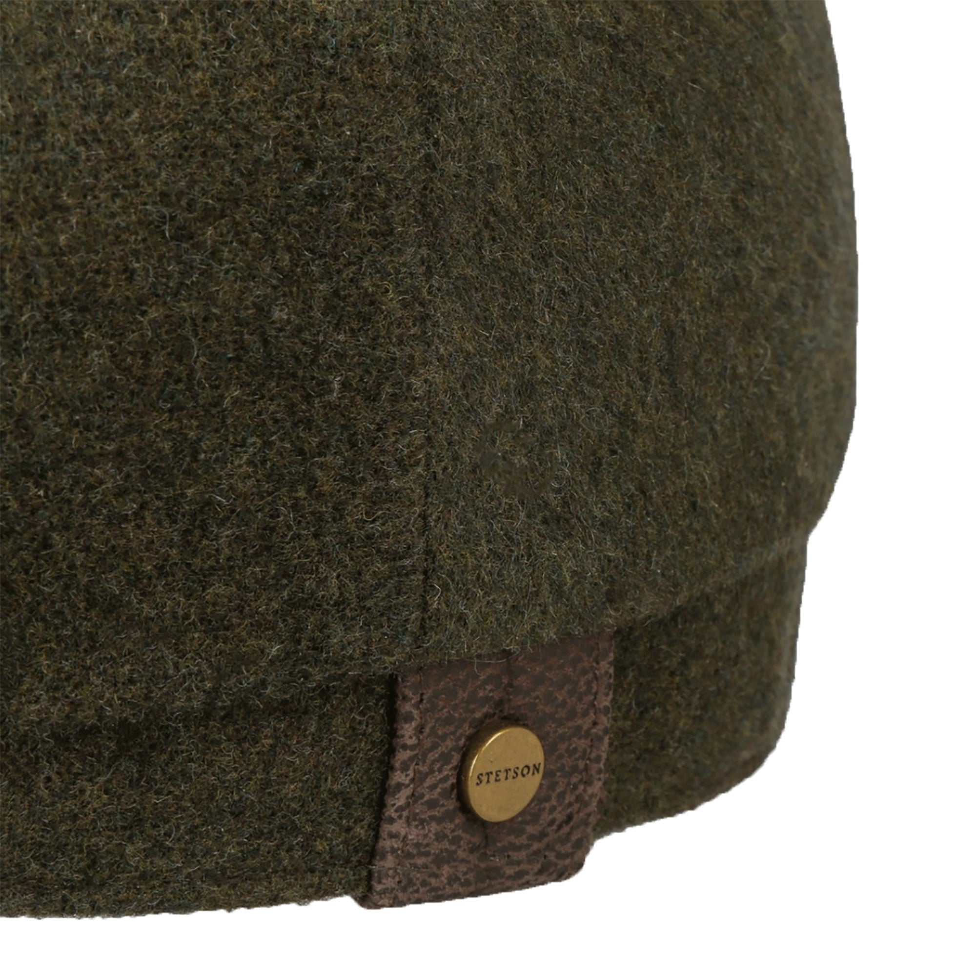 Stetson Hats Hatteras Flat Cap - Olive