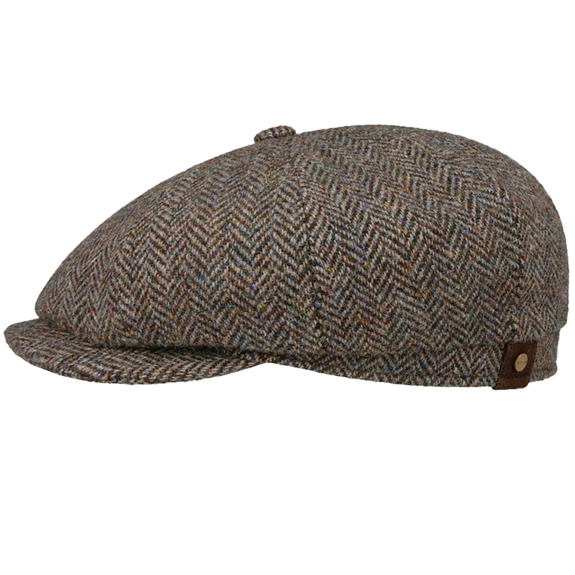 Stetson Hats Hatteras Flat Cap - Grey