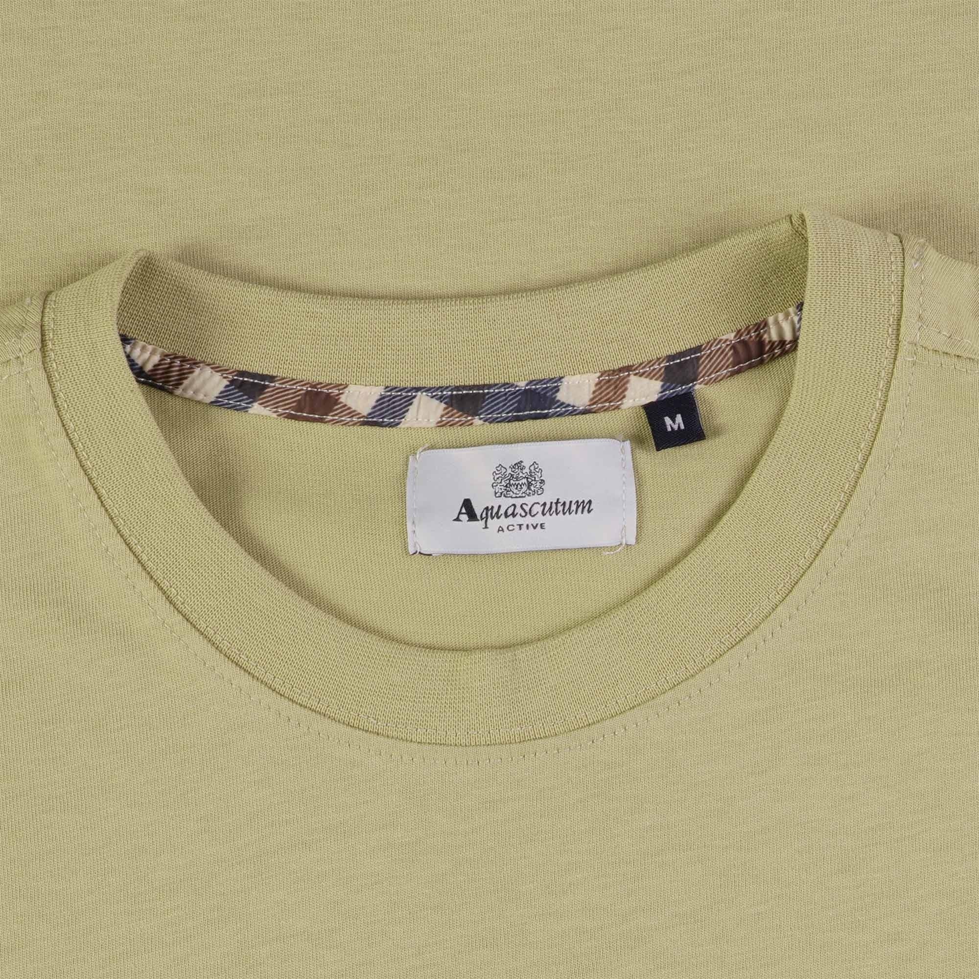 Active Club Check Pocket T-Shirt - Beige