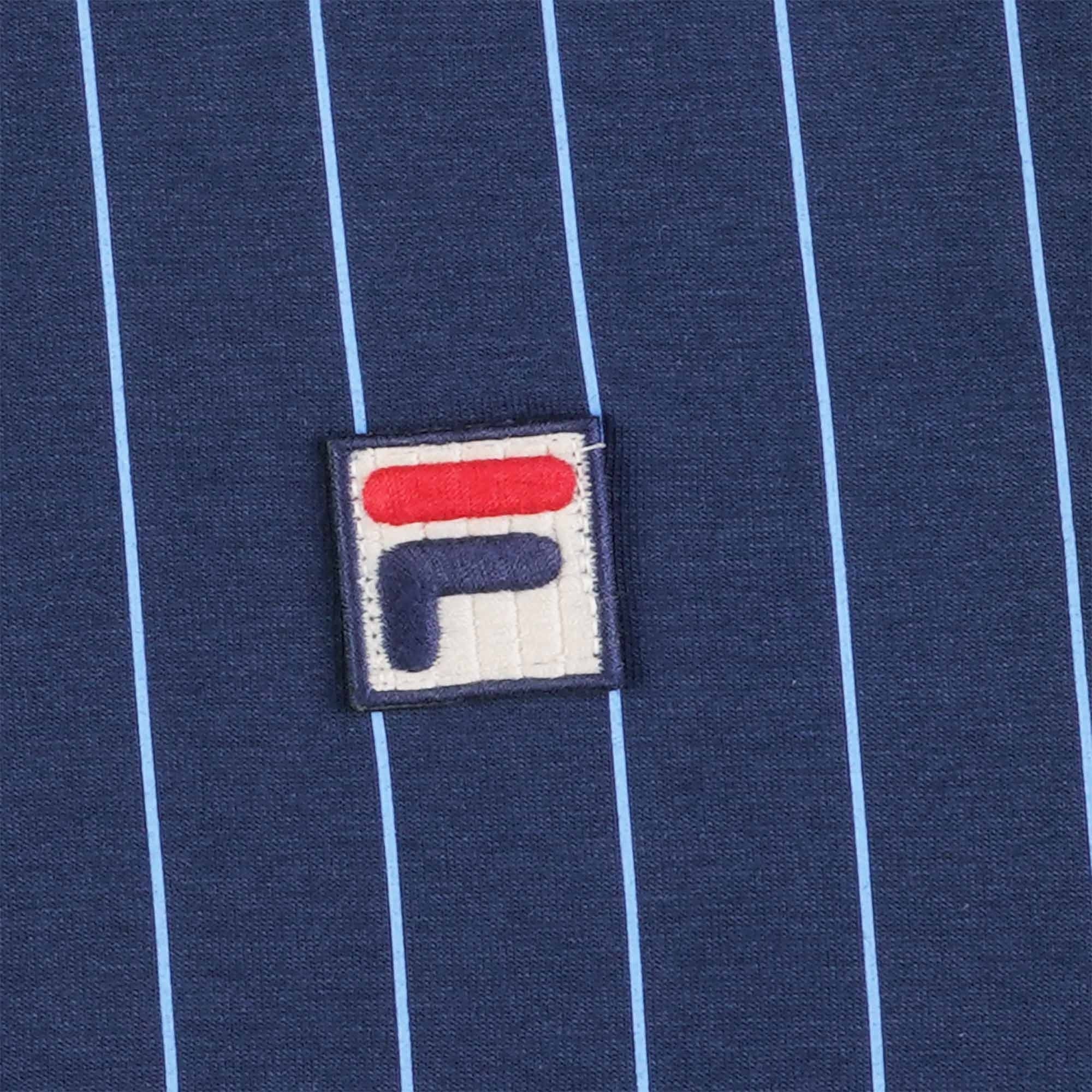 Fila Vintage BB1 Classic Vintage Striped Polo Shirt - Fila Navy