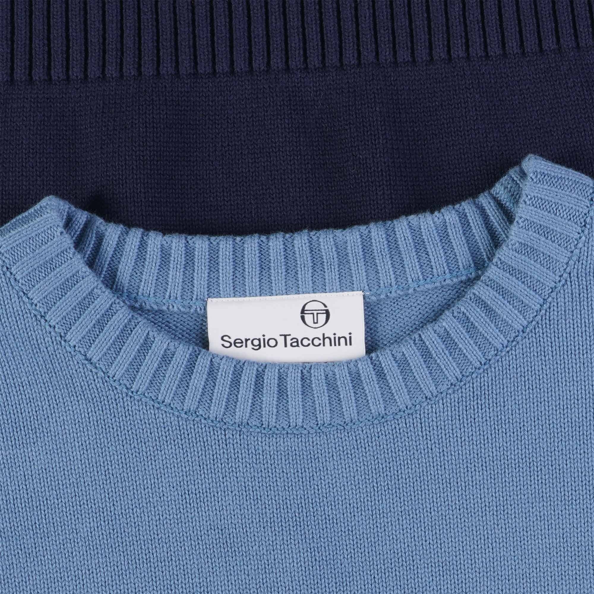 Sergio Tacchini Orion Knitted Jumper - Coronet Blue