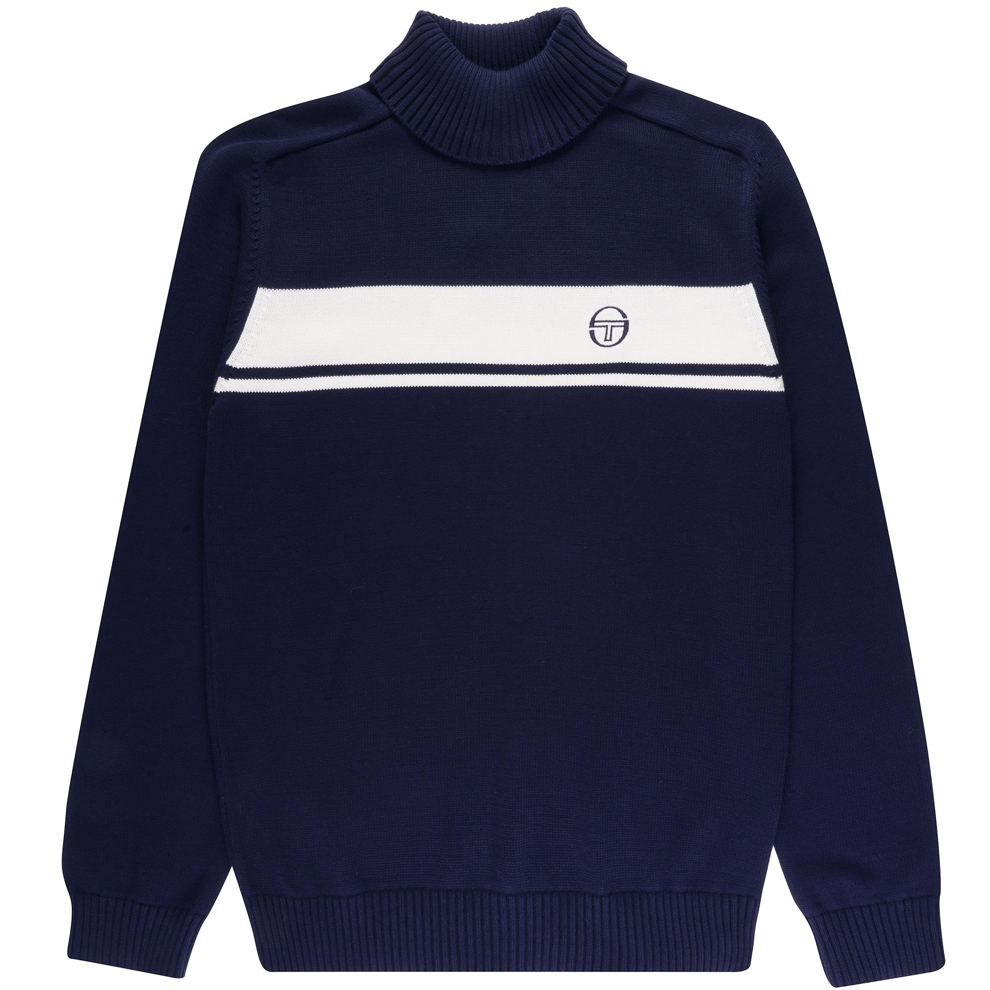 Sergio Tacchini Damarindo Knit Roll Neck - Maritime Blue
