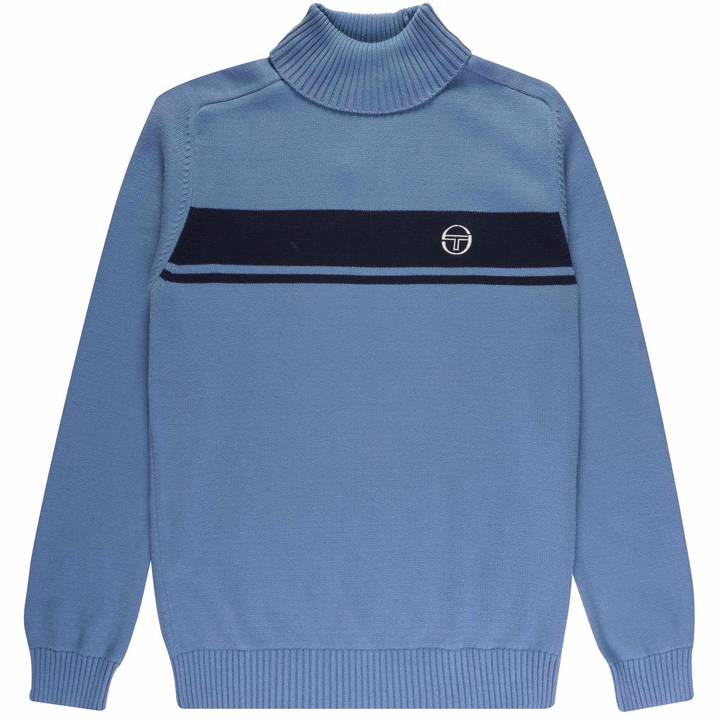 Sergio Tacchini Damarindo Knit Roll Neck - Coronet Blue