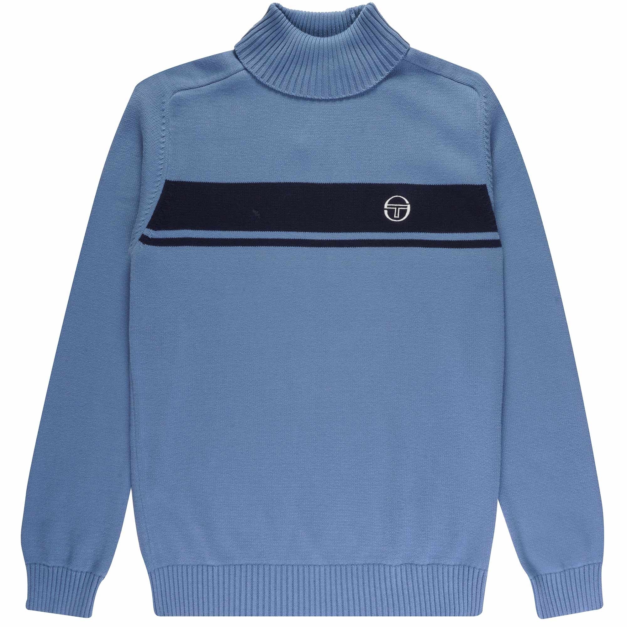 Sergio Tacchini Damarindo Knit Roll Neck - Coronet Blue