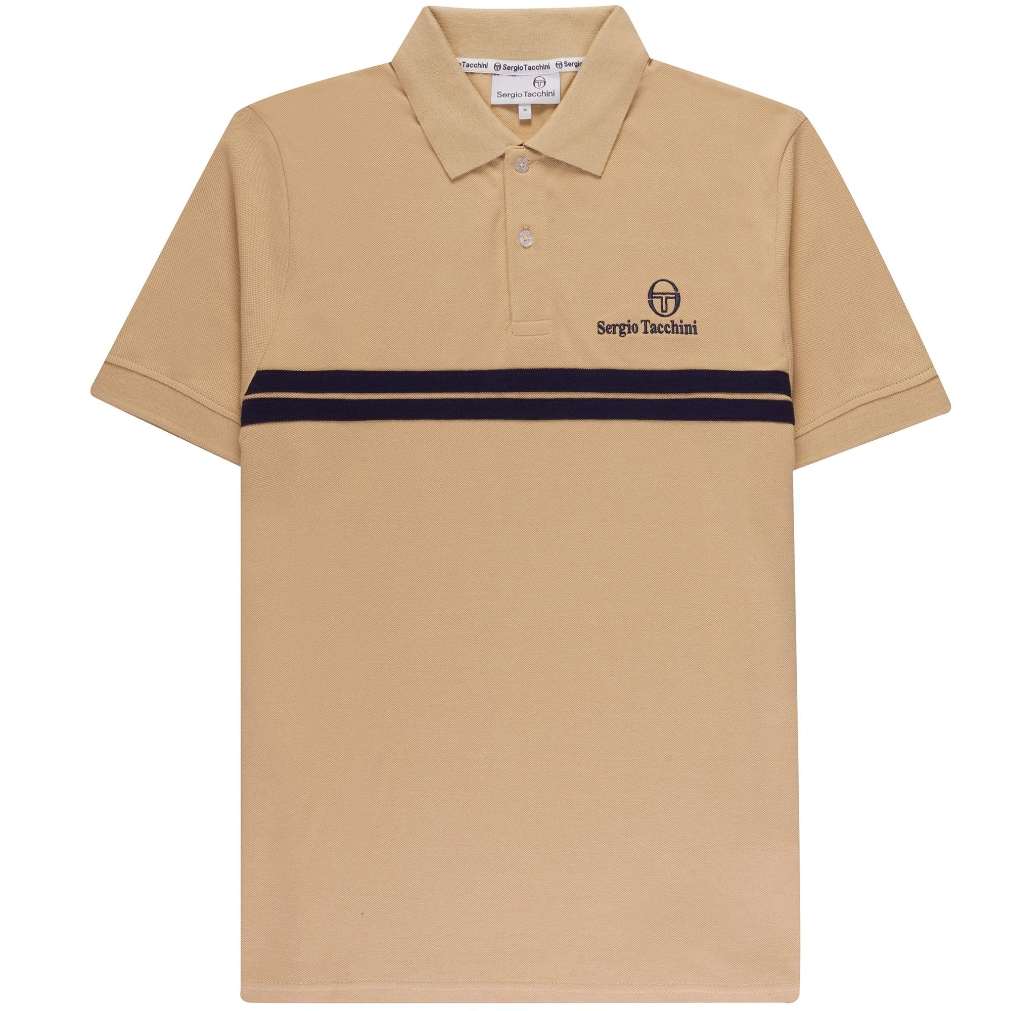 Sergio Tacchini New Supermac Polo Shirt - Latte