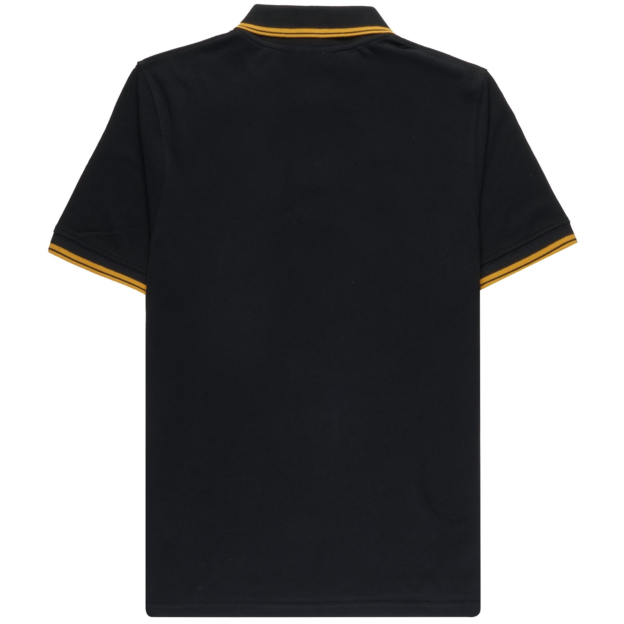 020 Polo Shirt - Black and Gold