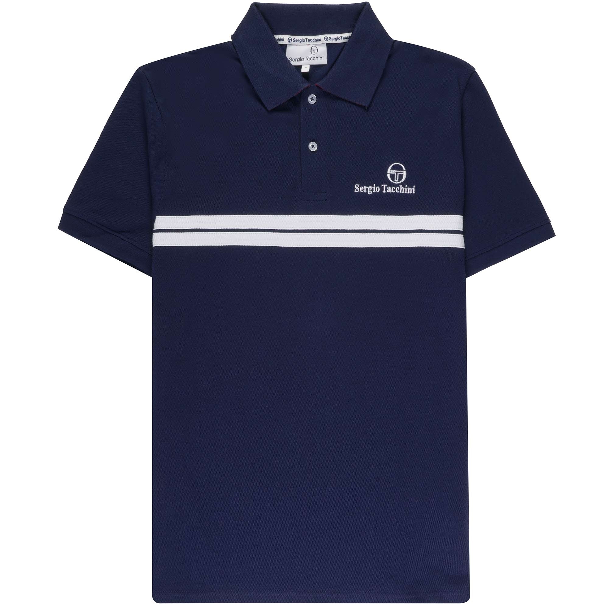 Sergio Tacchini New Supermac Polo Shirt - Maritime Blue