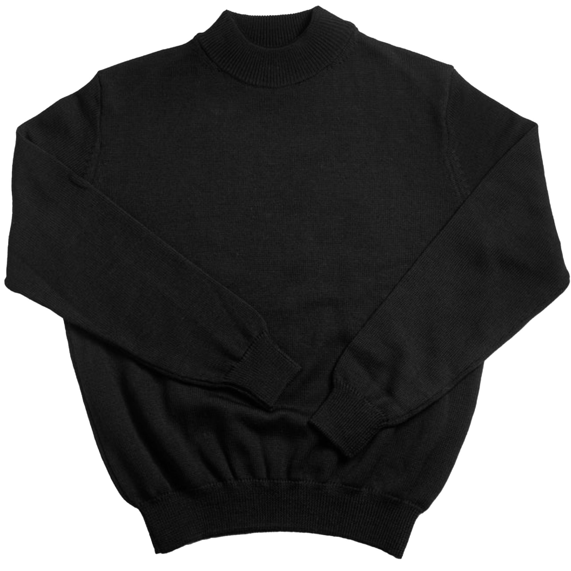 Heimat Merino Deck Sweater - Schwarz