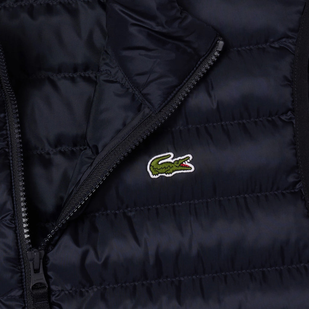 Lacoste Water Repellent Puffed Vest - Marine