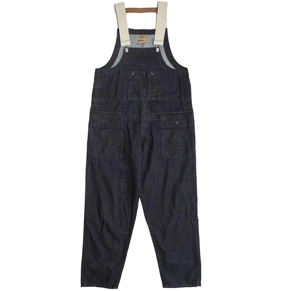 Nigel Cabourn Railway Dungaree - Indigo Denim – Stuarts London