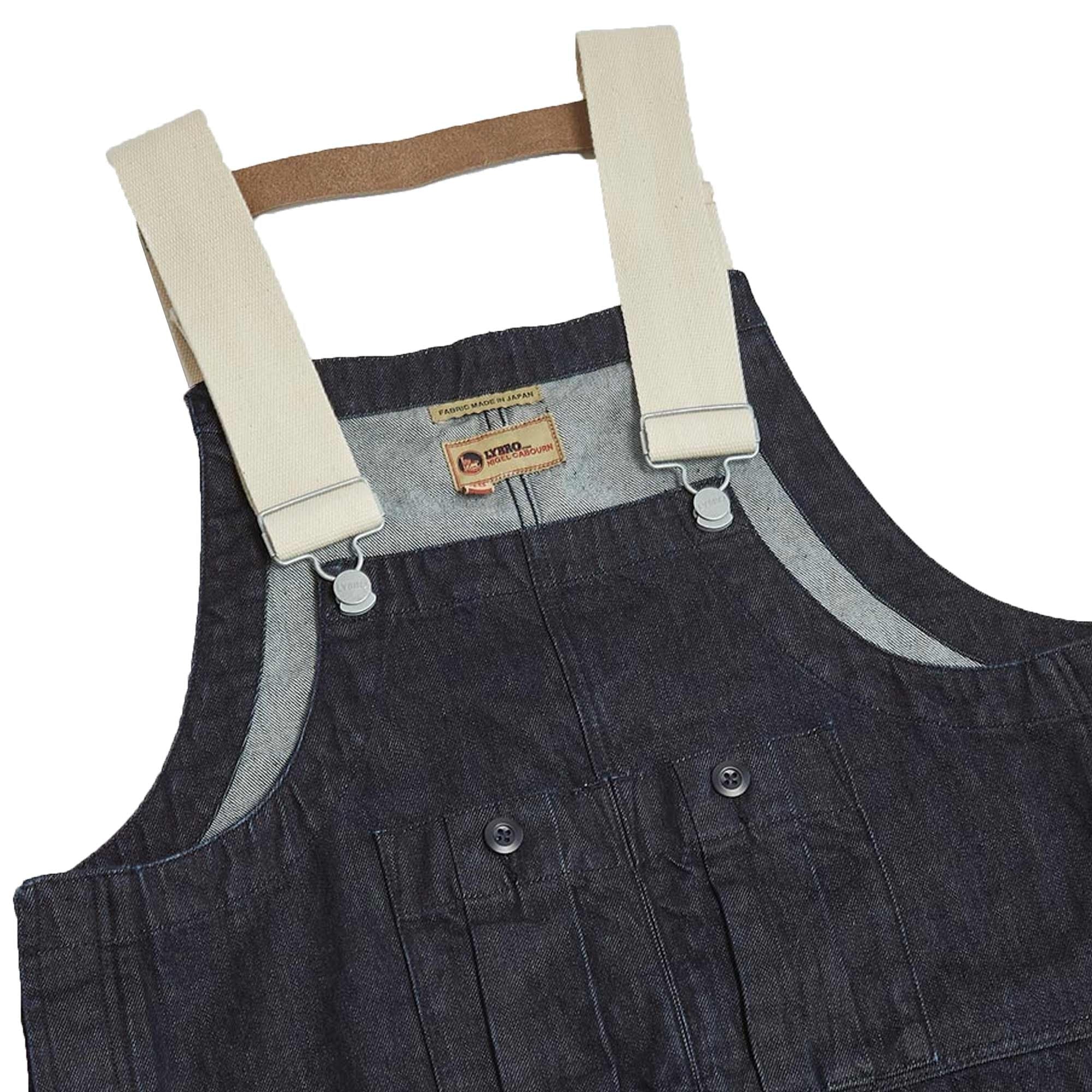 Nigel Cabourn Railway Dungaree - Indigo Denim – Stuarts London
