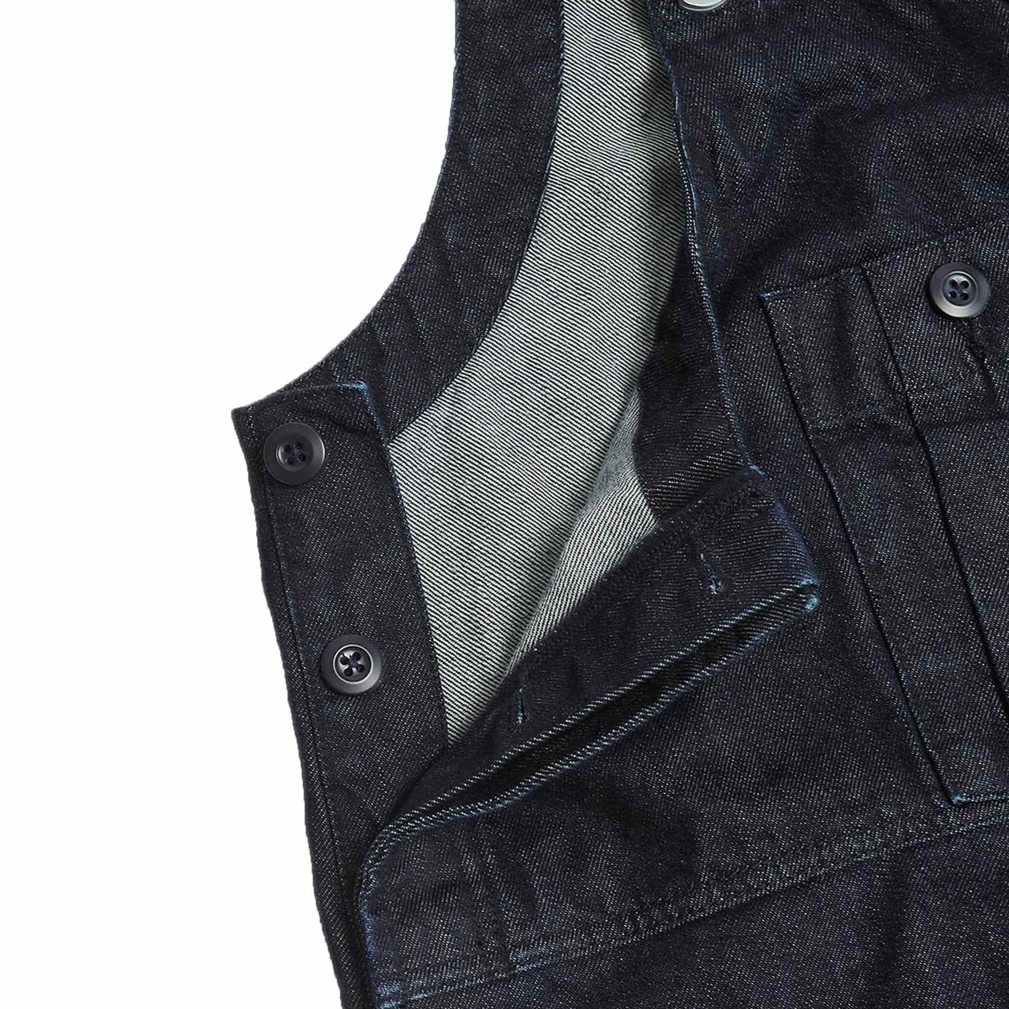 Nigel Cabourn Railway Dungaree - Indigo Denim – Stuarts London