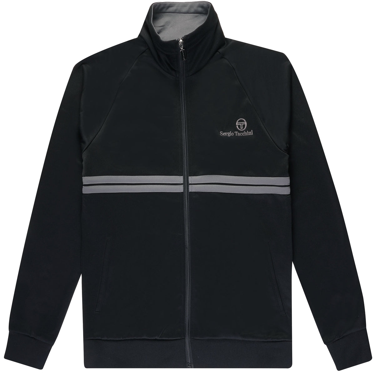 Sergio Tacchini New Dallas Track Top - Black – Stuarts London