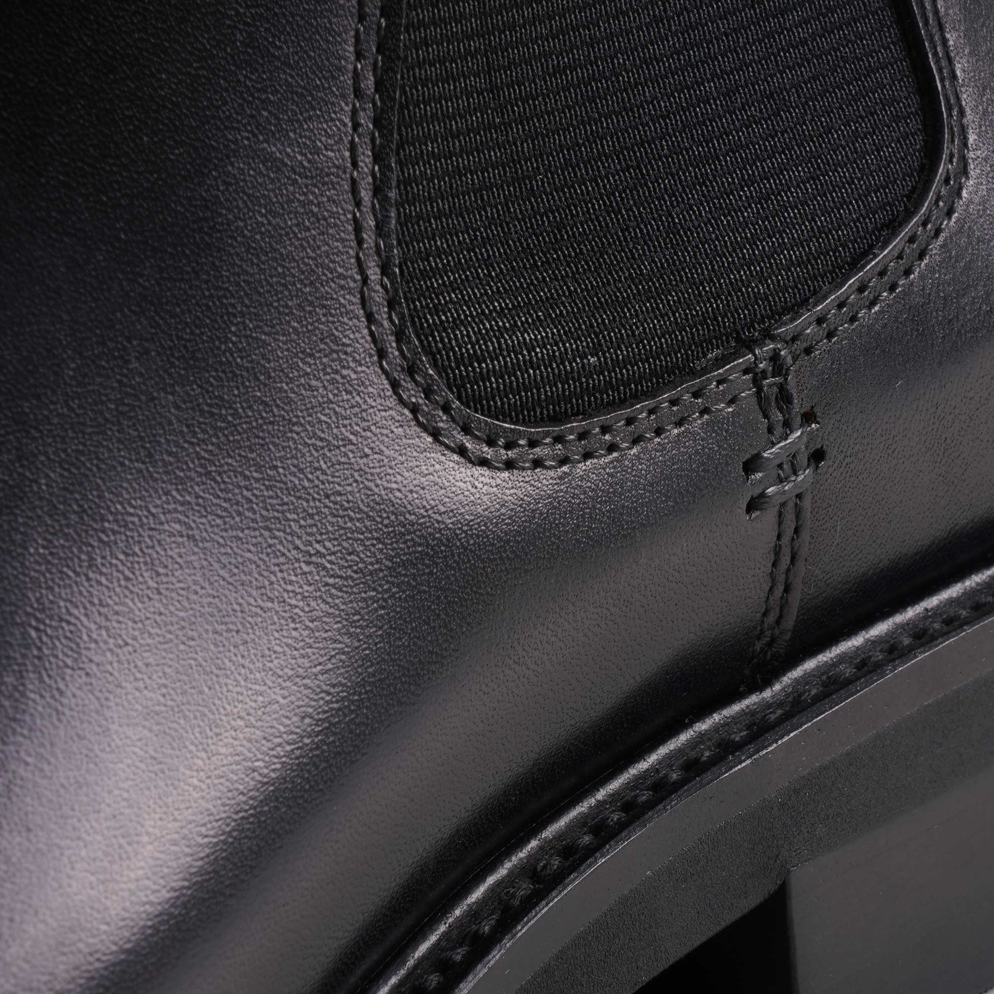 John White Brecon Leather Boots - Black