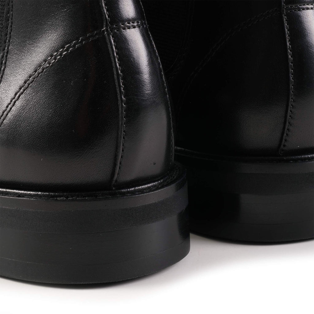 John White Brecon Leather Boots - Black