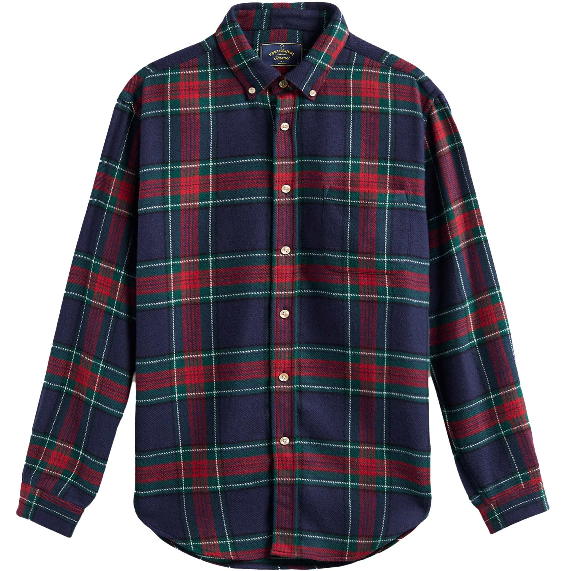 Portuguese Flannel Faru Shirt - Blue