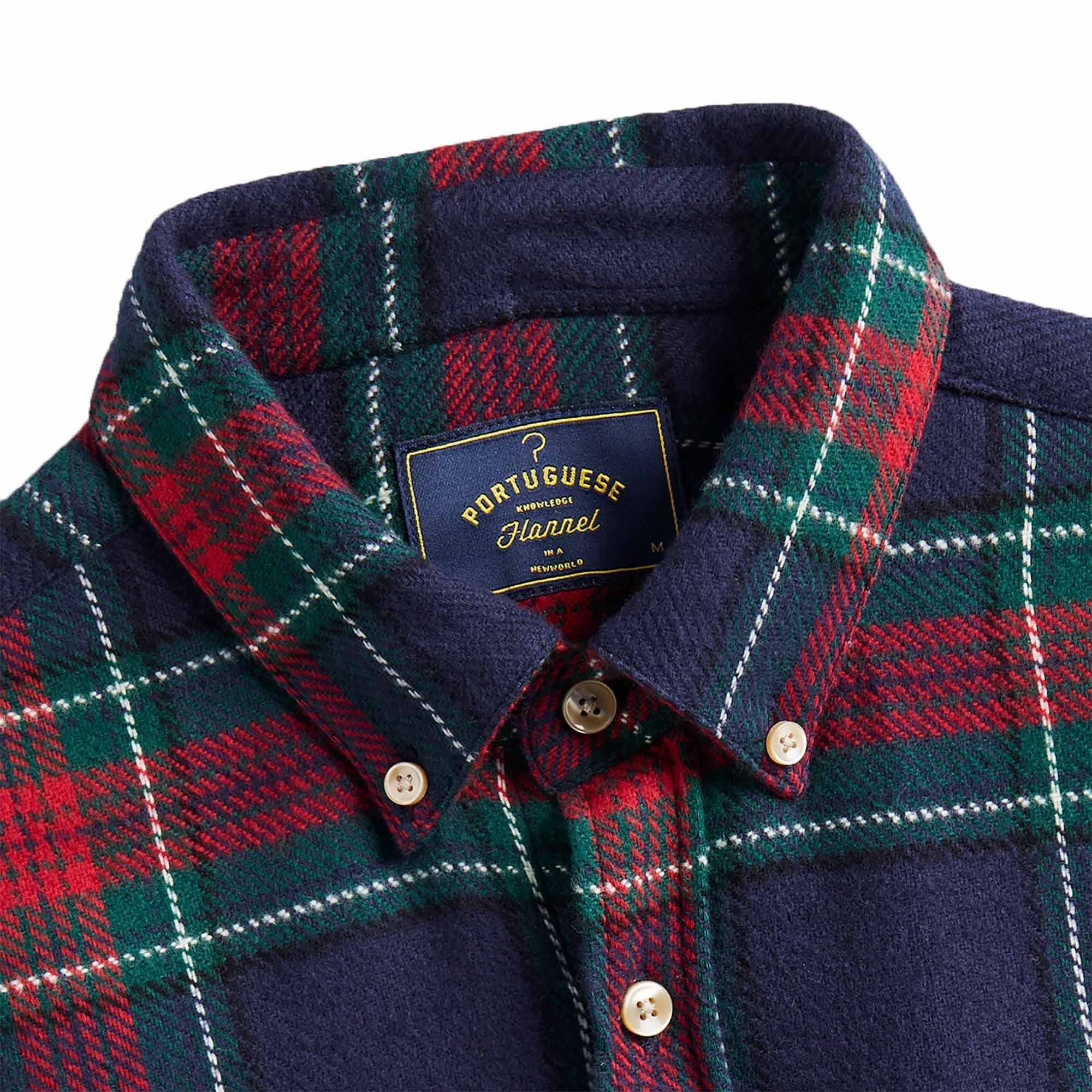 Portuguese Flannel Faru Shirt - Blue