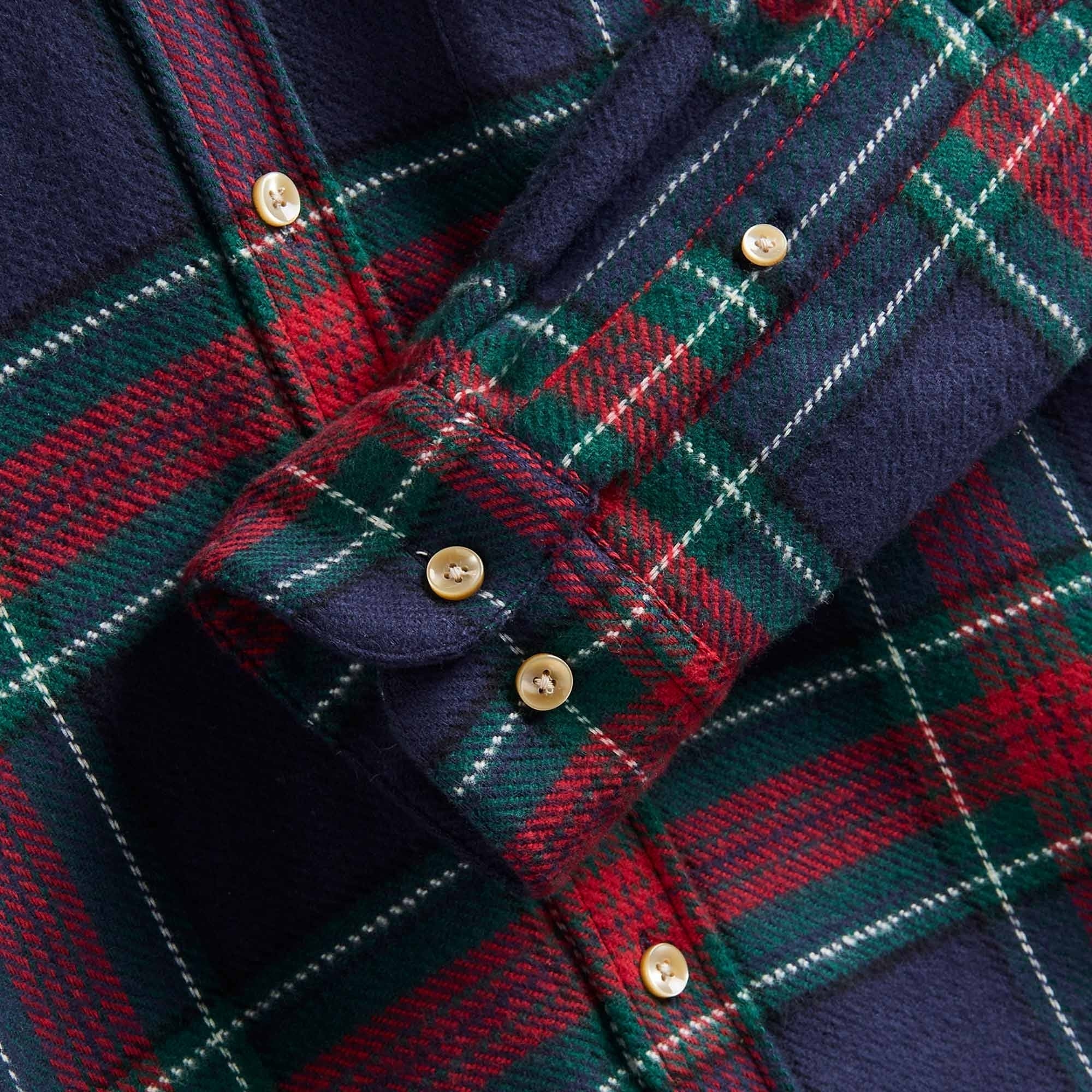 Portuguese Flannel Faru Shirt - Blue