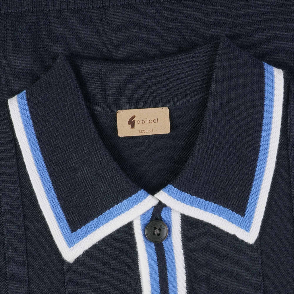 Gabicci Vintage Humphrey Shirt - Navy
