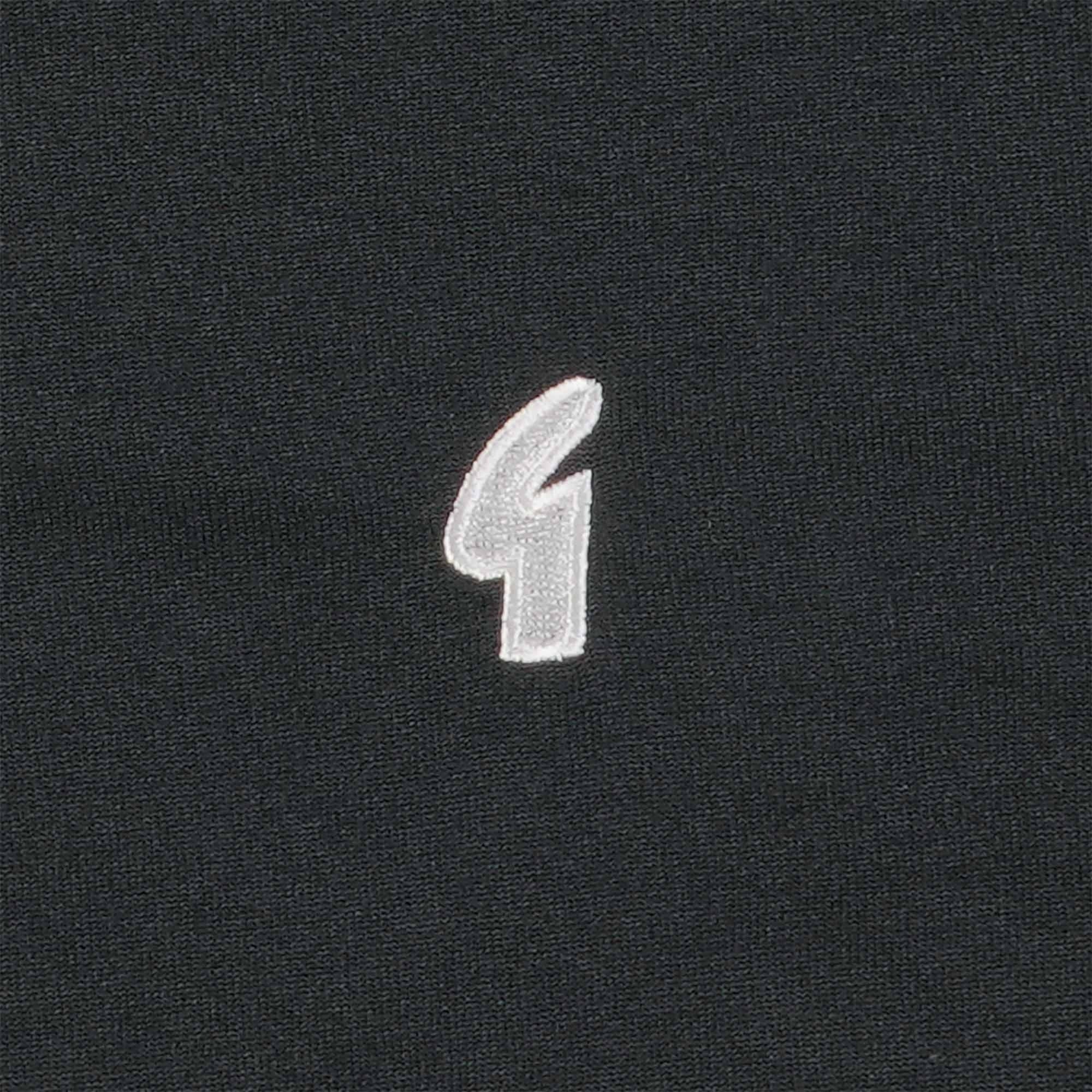 Gabicci Vintage George Zip Neck Polo Shirt - Black