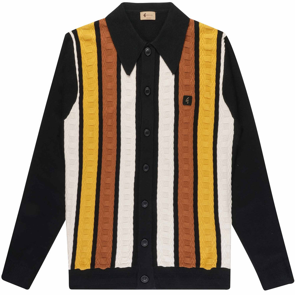 Gabicci Vintage Pedro Shirt - Black