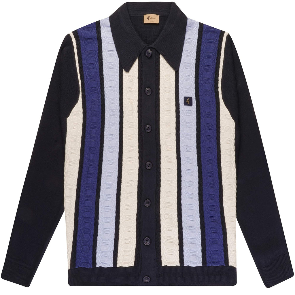 Gabicci Vintage Pedro Shirt - Navy