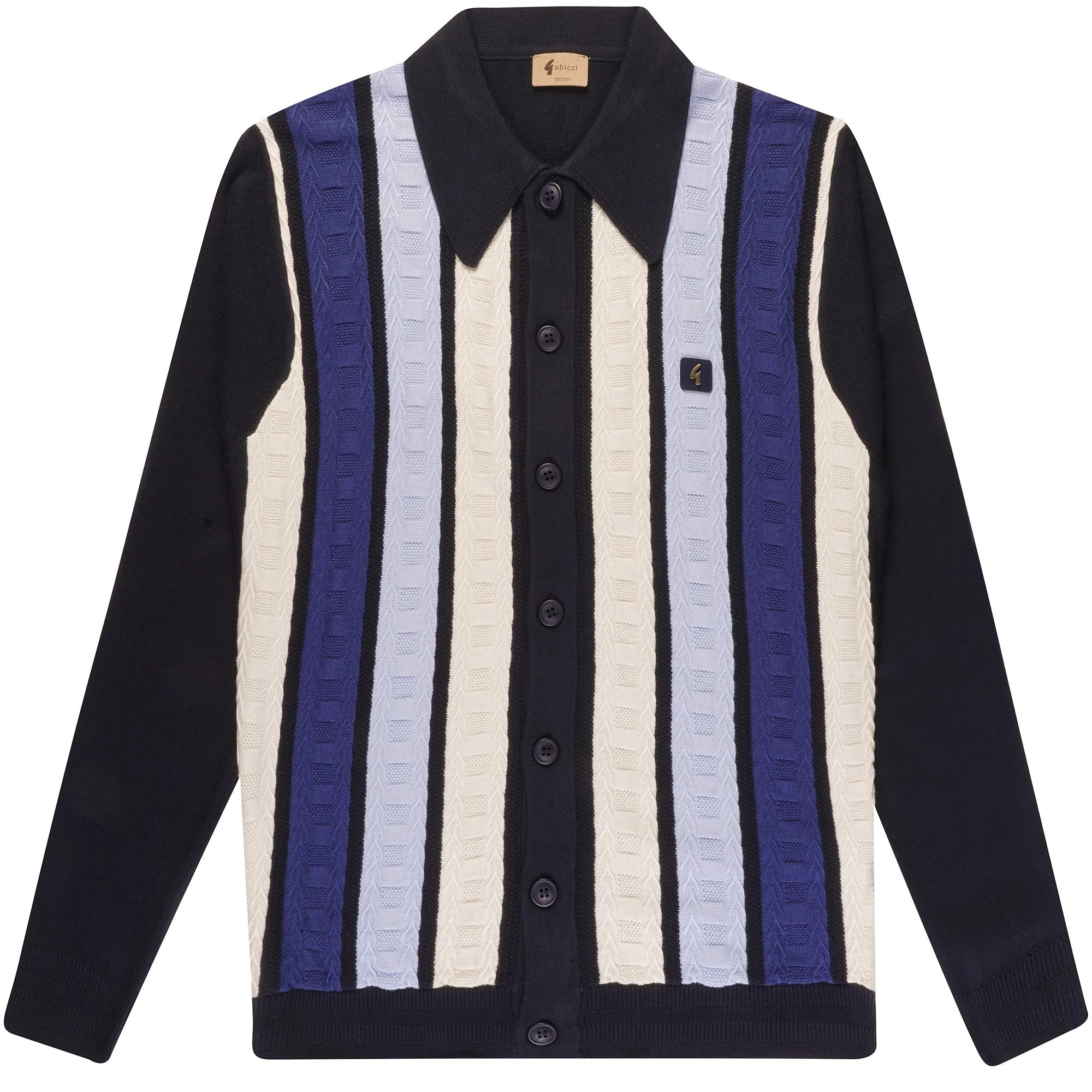 Gabicci Vintage Pedro Shirt - Navy