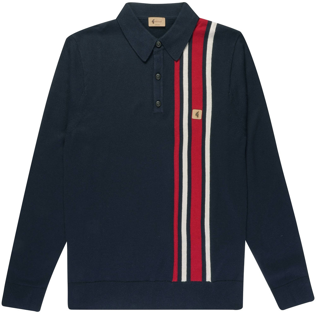 Gabicci Vintage Soda Polo Shirt - Navy