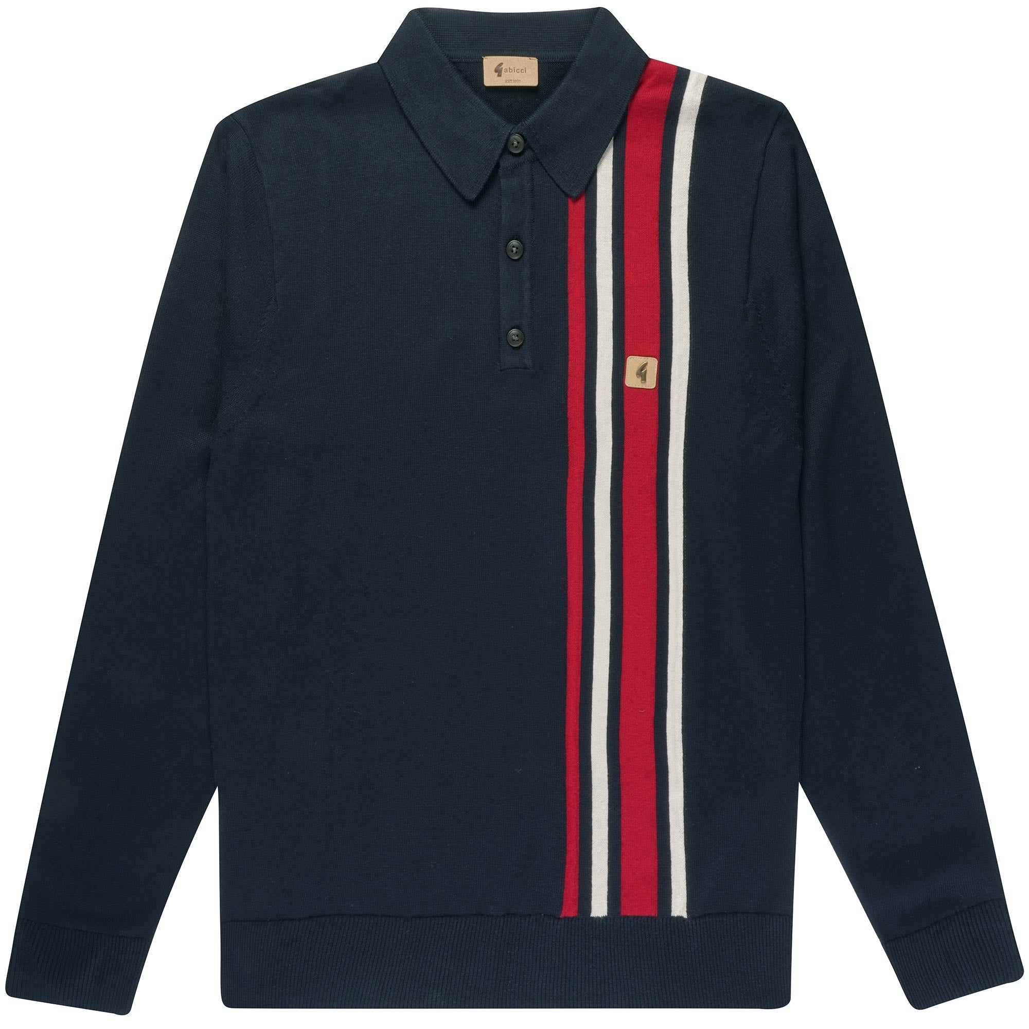 Gabicci Vintage Soda Polo Shirt - Navy