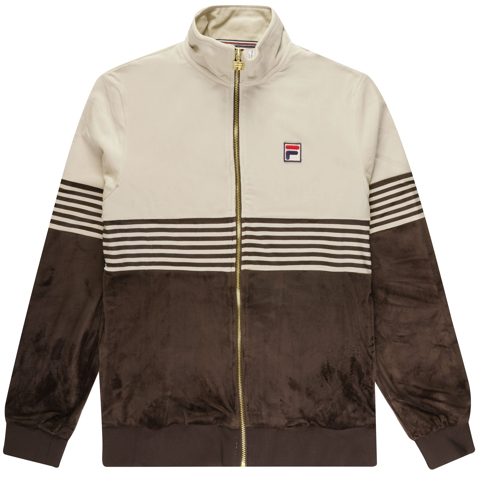 Fila Vintage Merrick Track Top - Silver Lining