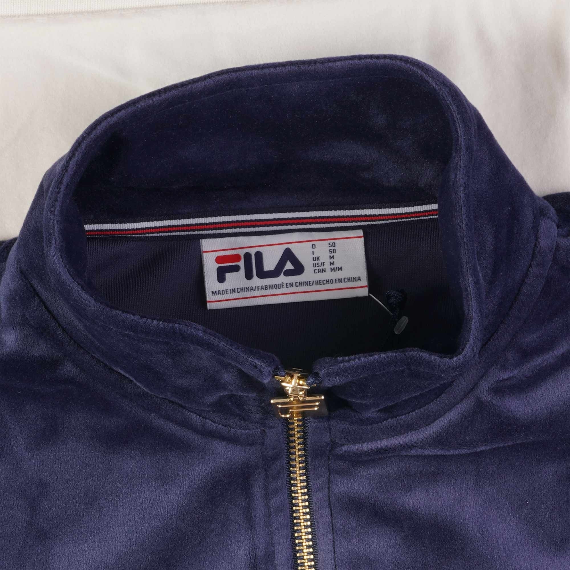 Fila Vintage Merrick Track Top - Fila Navy