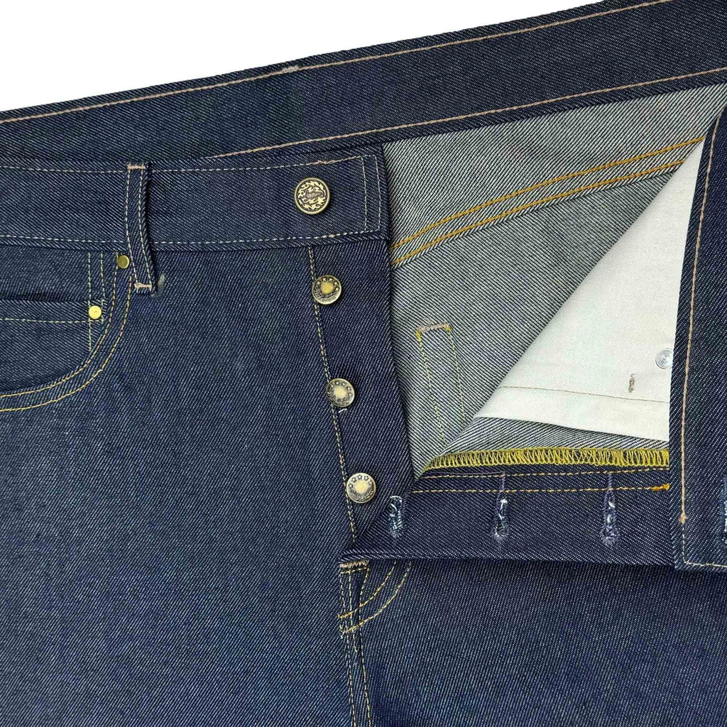 13 Oz Selvedge Denim Jeans - Indigo