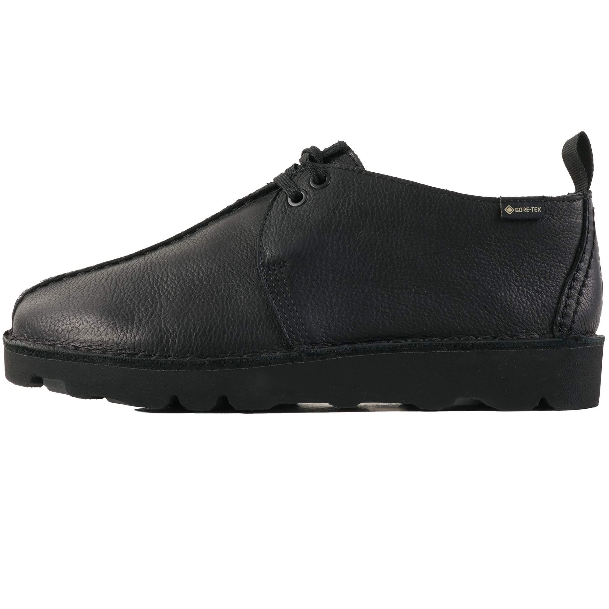 Clarks Originals Desert Trek Gore-Tex - Black Leather – Stuarts London