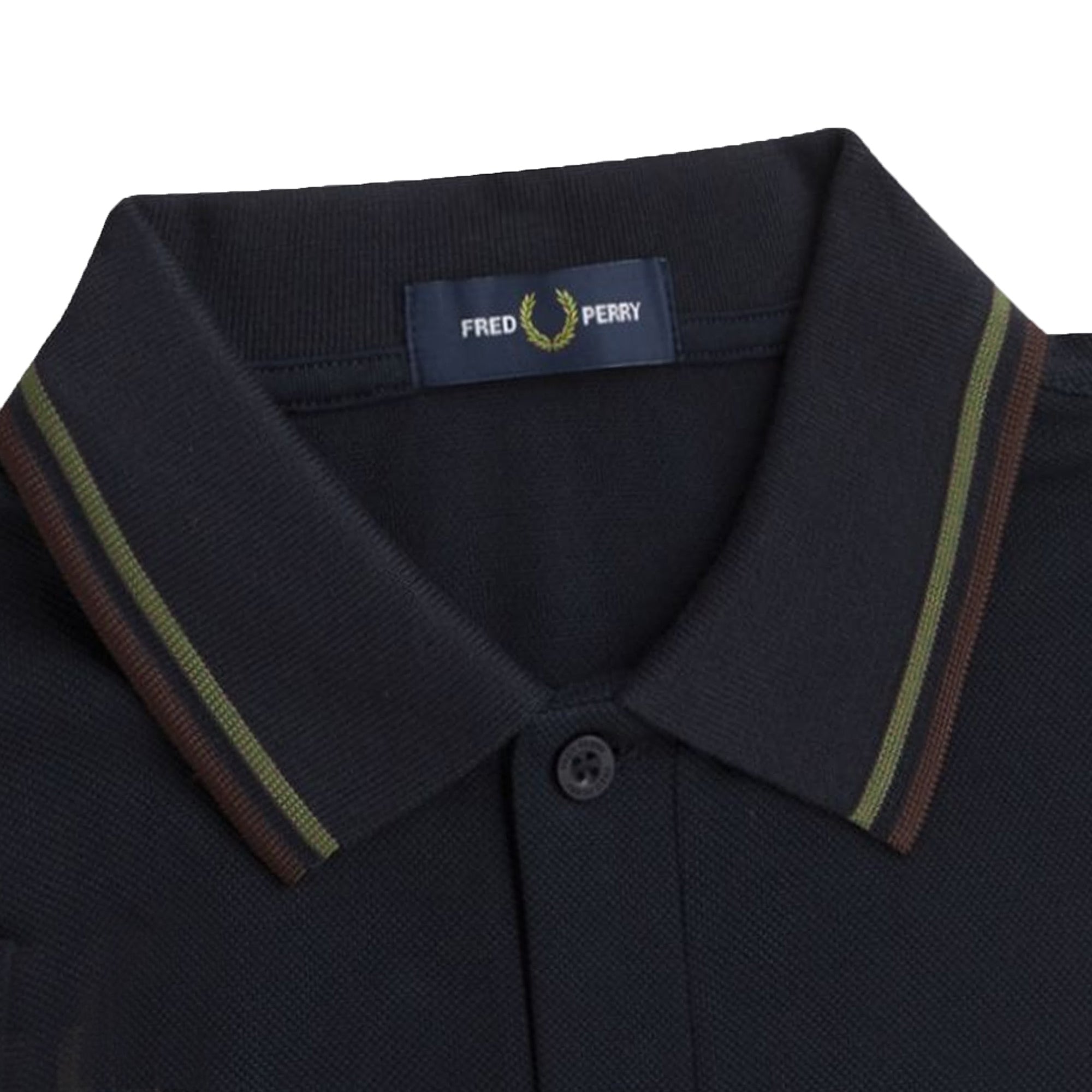 Fred Perry M3600 Twin Tipped Polo - Navy