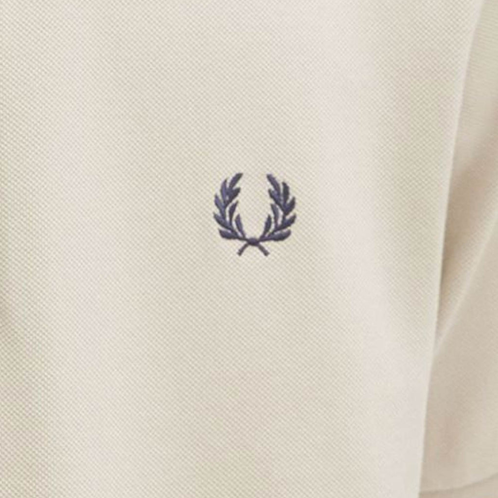 Fred Perry M3600 Twin Tipped Polo - Light Oyster