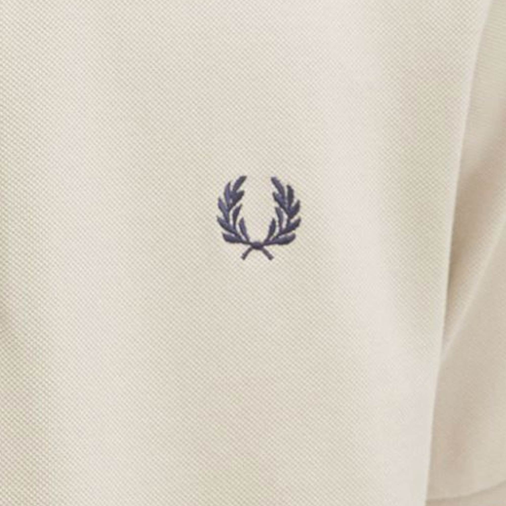 Fred Perry M3600 Twin Tipped Polo - Light Oyster