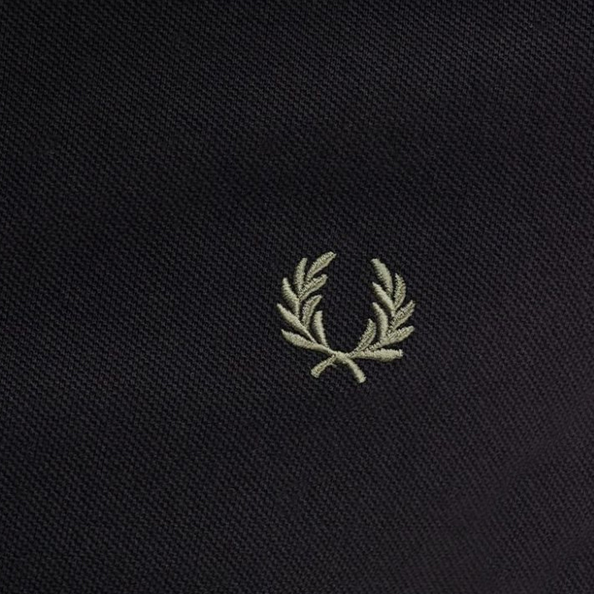 Fred Perry M3600 Twin Tipped Polo - Black