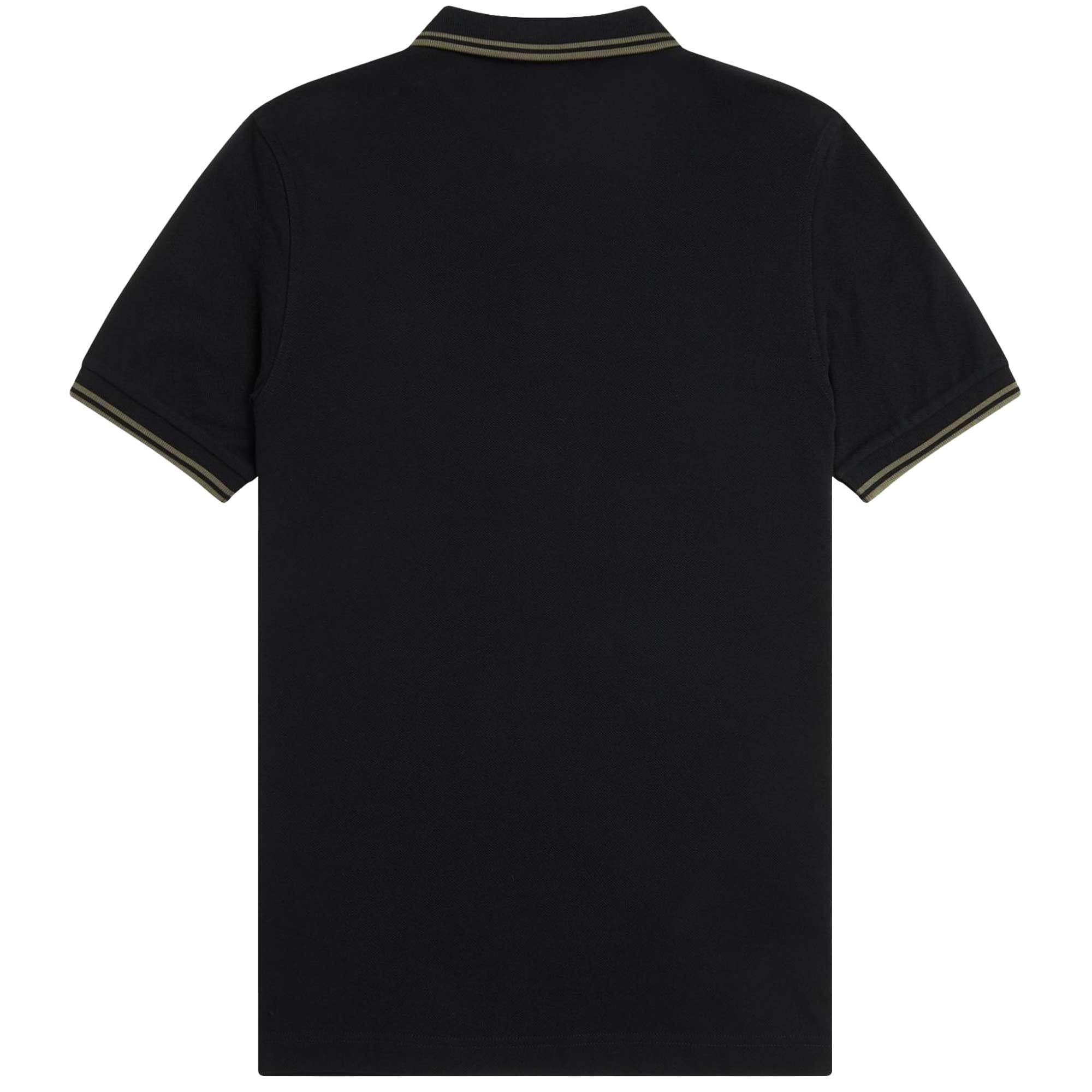 Fred Perry M3600 Twin Tipped Polo - Black