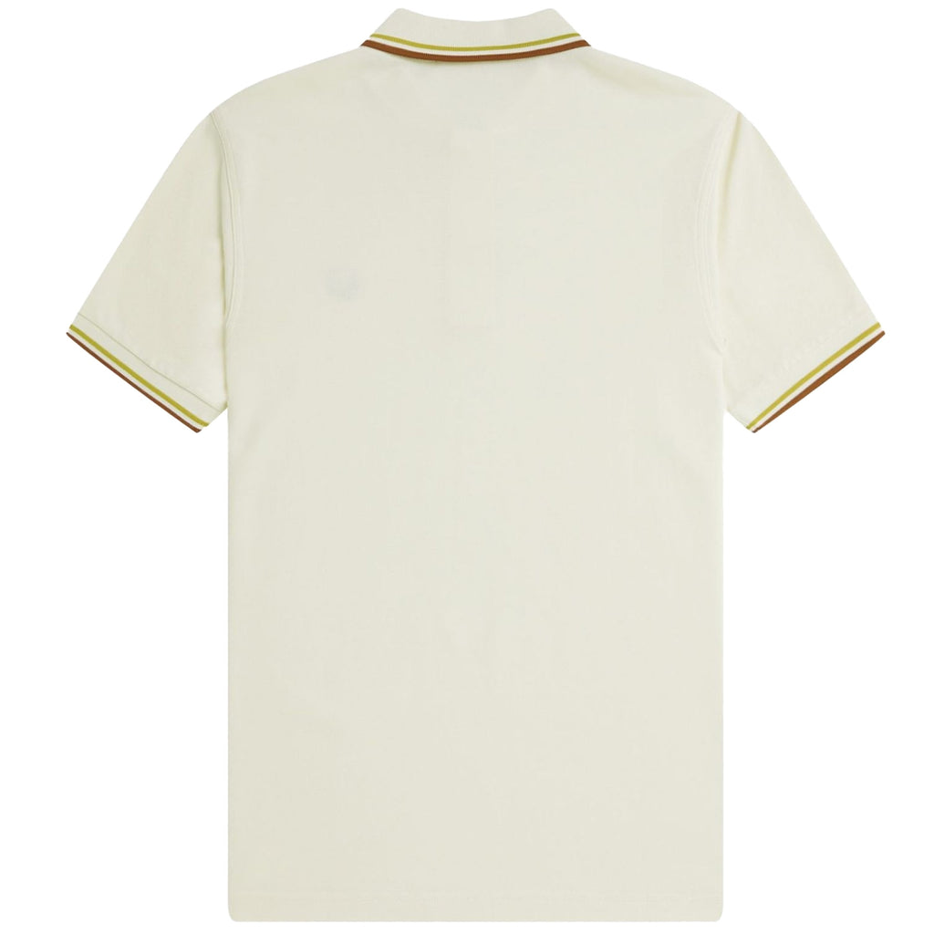 Fred Perry M3600 Twin Tipped Polo - Ecru