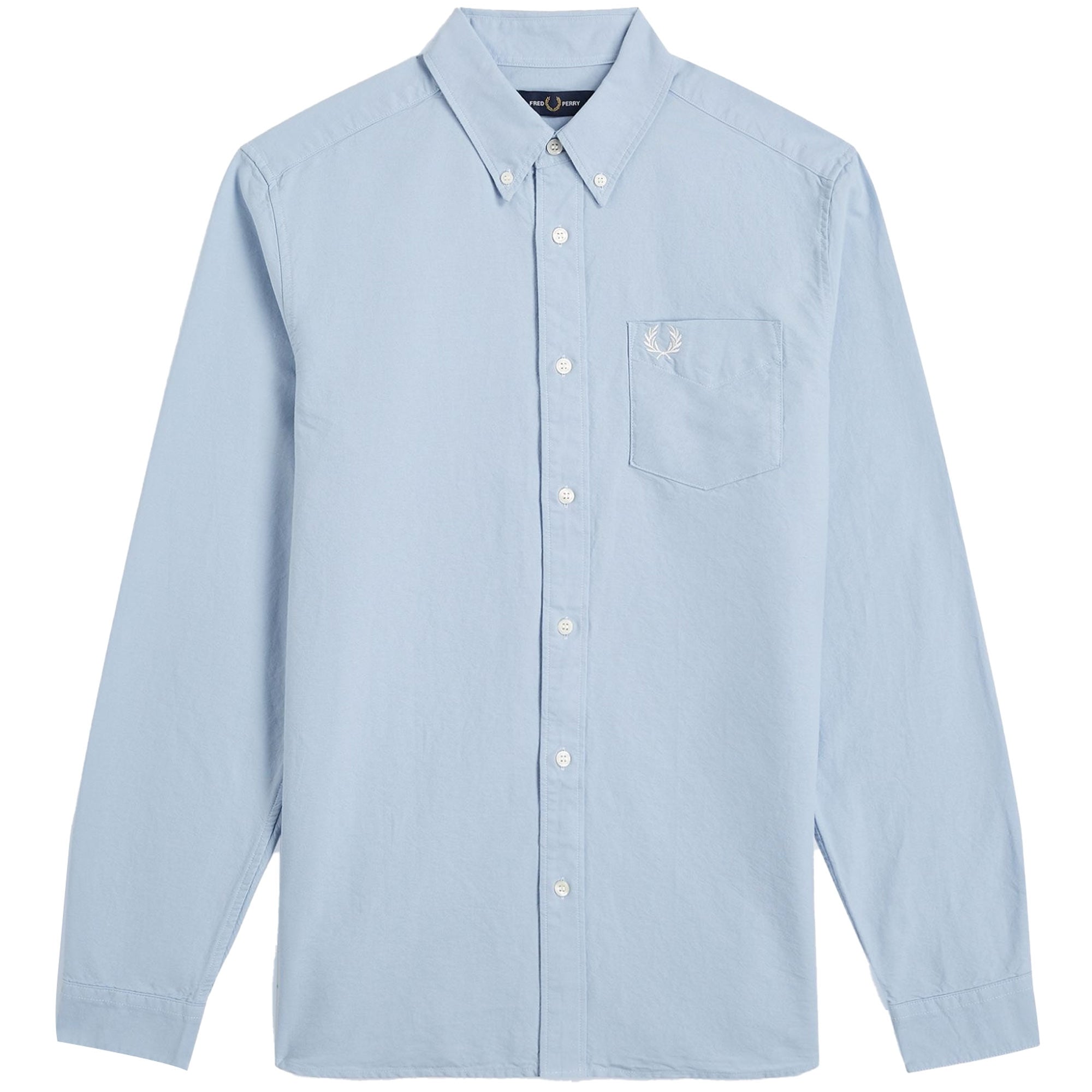 Fred Perry Oxford Shirt - Light Smoke