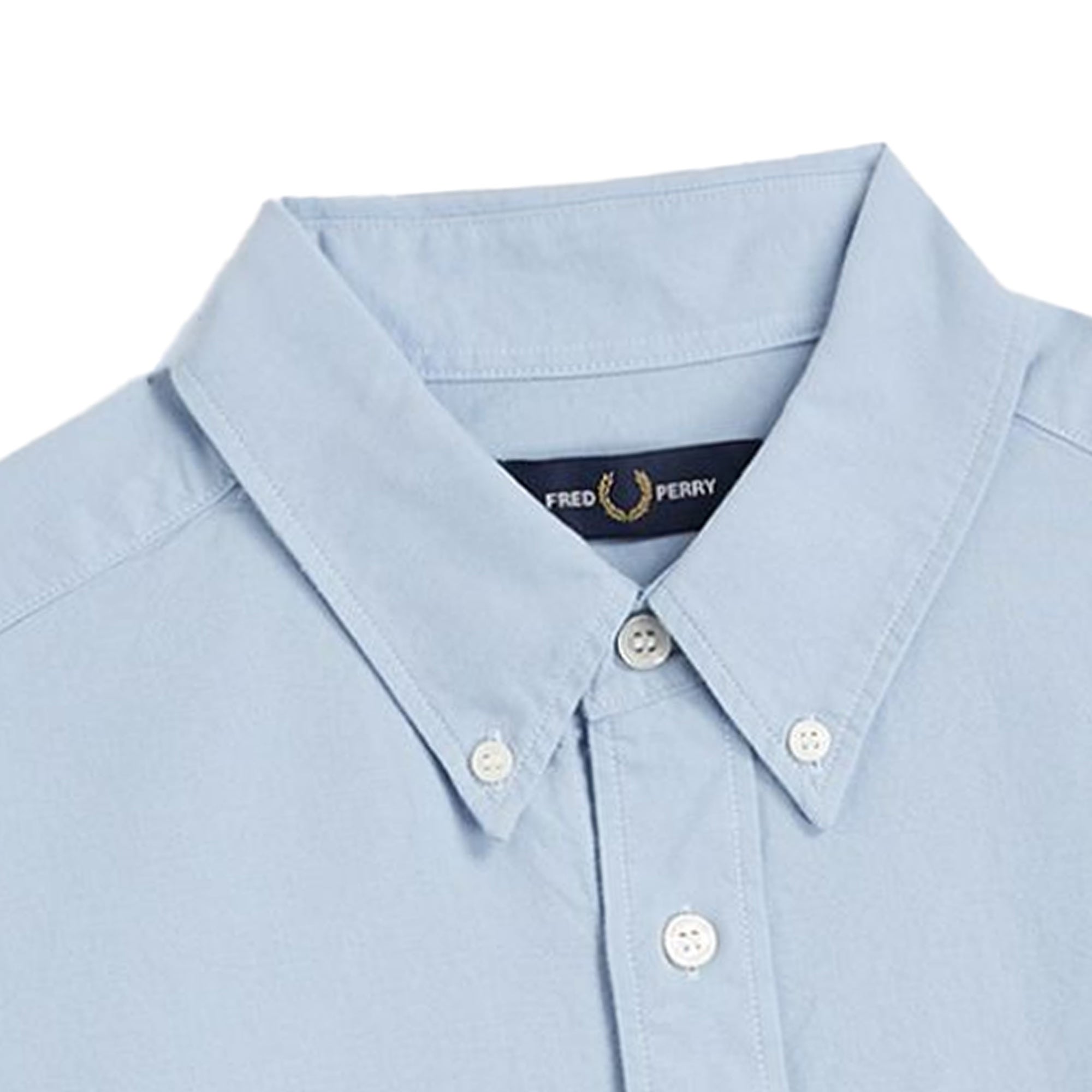 Fred Perry Oxford Shirt - Light Smoke