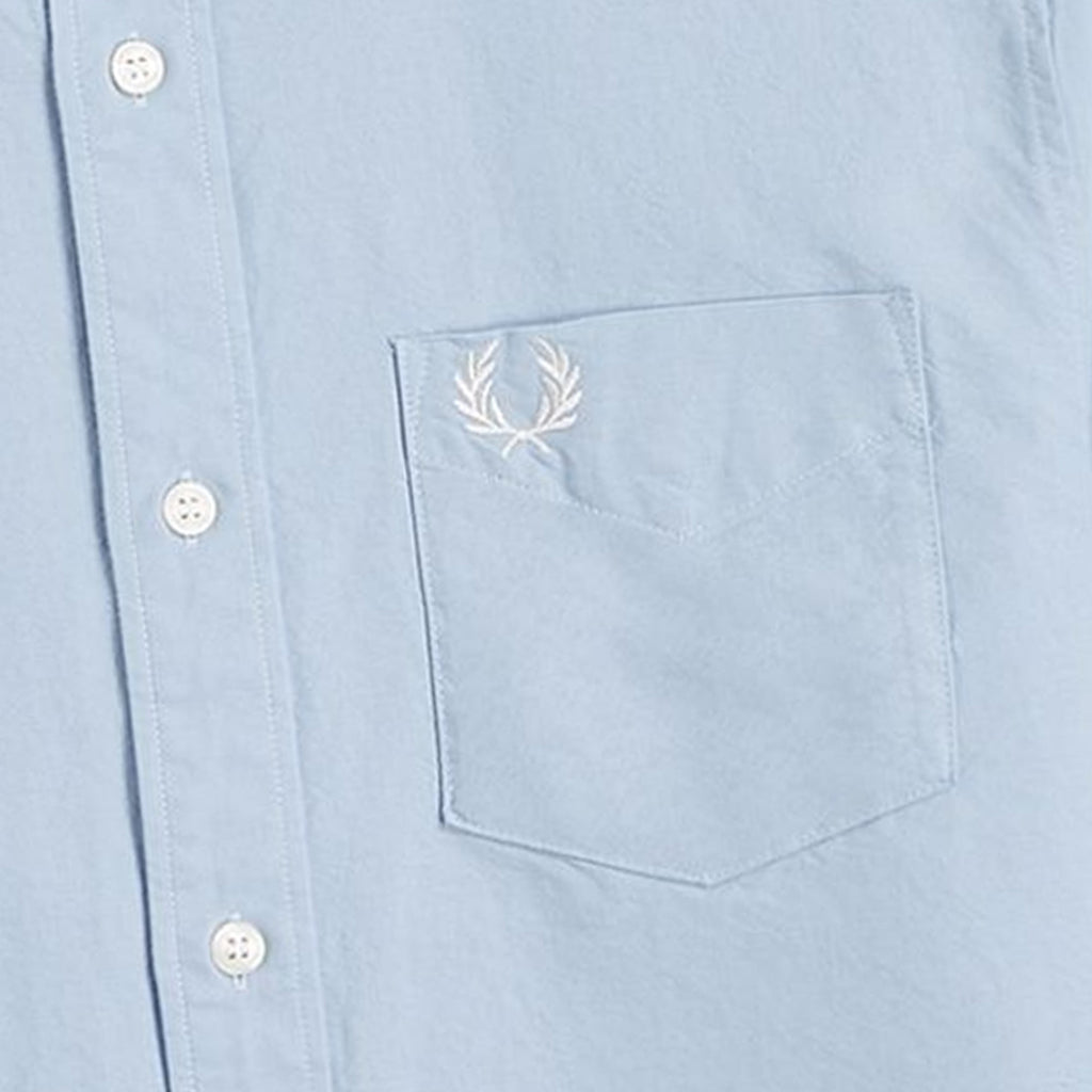Fred Perry Oxford Shirt - Light Smoke